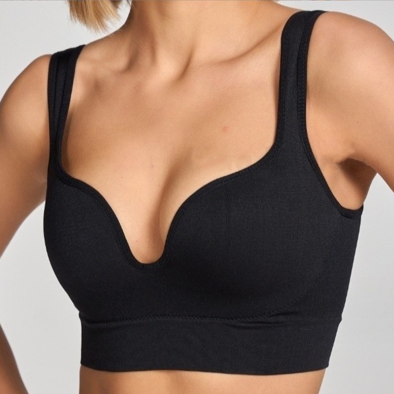 Rugged Sport Strap - 3D-Sportweste, atmungsaktiv, kein Stahlring, 3D-Cup-BH, Yoga-Bralette,