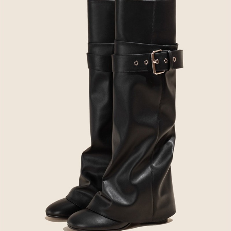 Damen Kniehohe Stiefel mit mod – Leather Classic Strap Bewertung und Preis