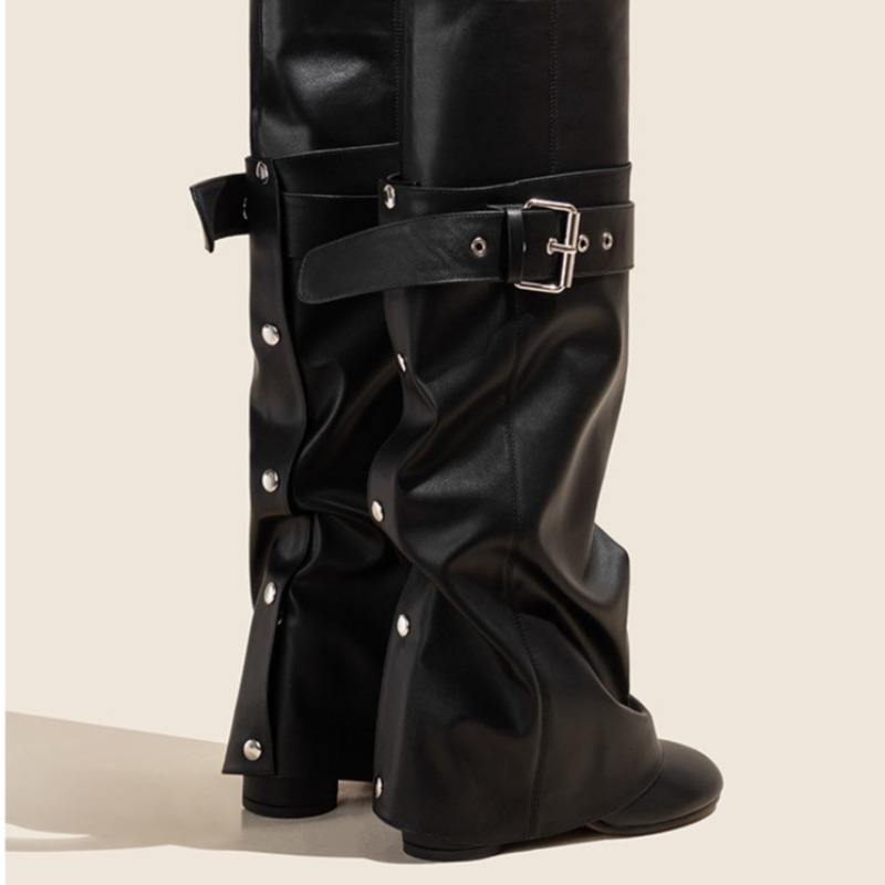 Damen Kniehohe Stiefel mit mod – Leather Classic Strap Bewertung und Preis