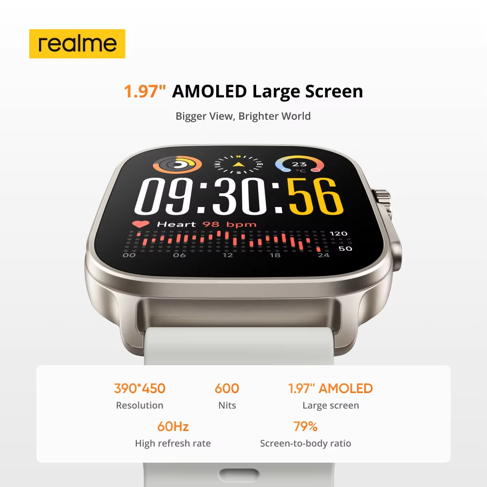 Globale Version Realme Watch 5 – Smartwatch X2 Bewertung und Preis
